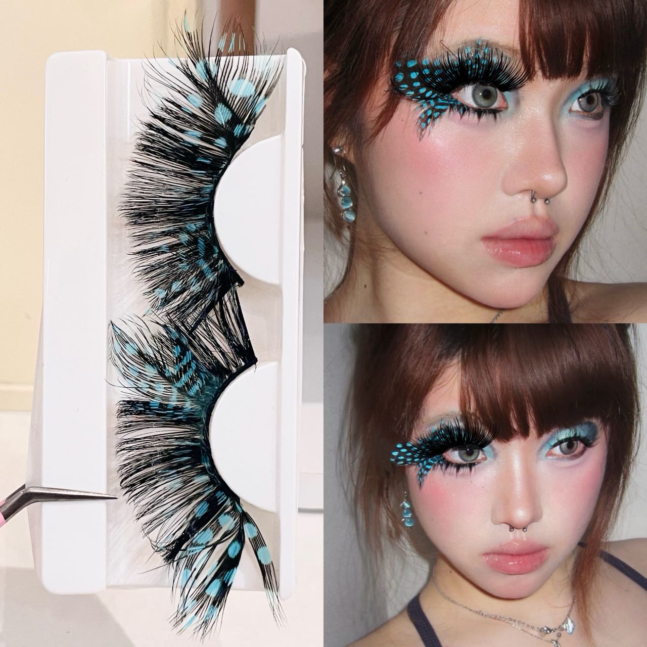 Doudoutian Butterfly Cluster E - Eyelash Extension Douyin avaliação e preço
