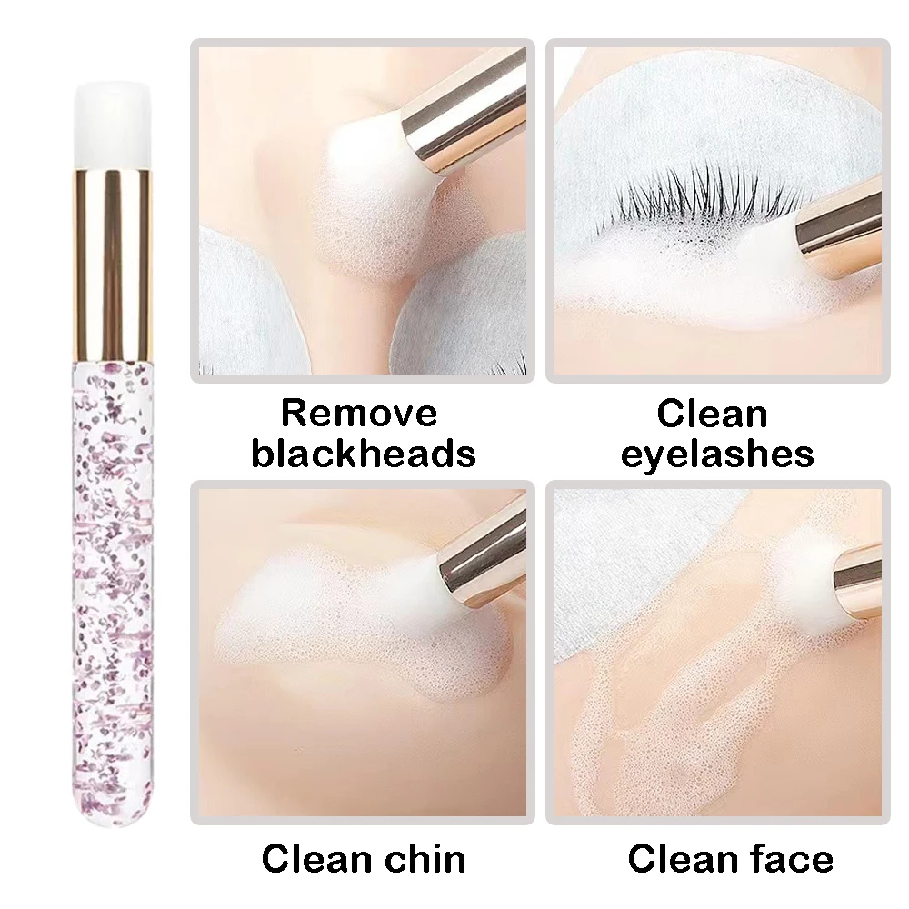 20/40PCS Suit 60ML Empty Pump  - Eyelash Extension Foam Cleanser avaliação e preço