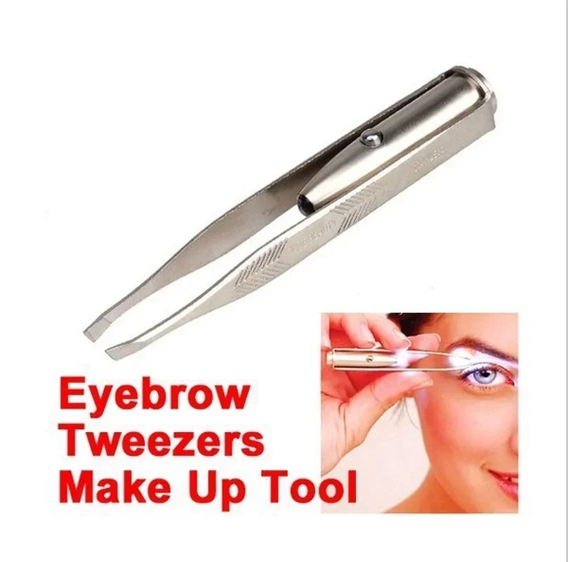 1/3Pcs Led Eyebrow Tweezers St - Eyelash Extension Led avaliação e preço