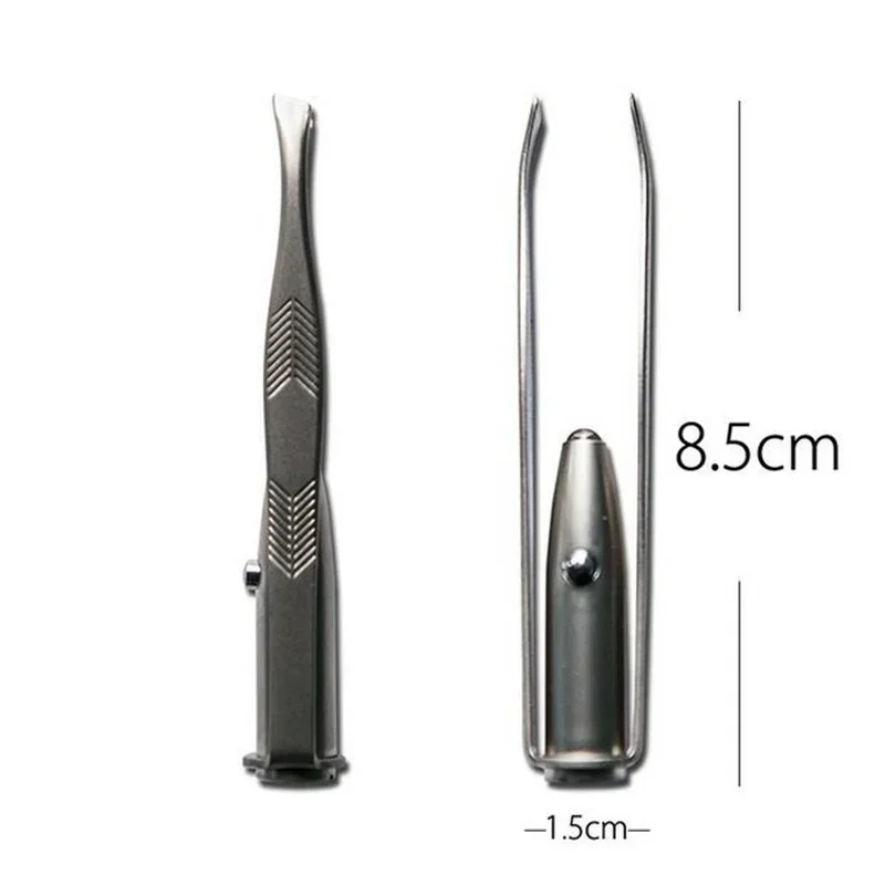 1/3Pcs Led Eyebrow Tweezers St - Eyelash Extension Led avaliação e preço