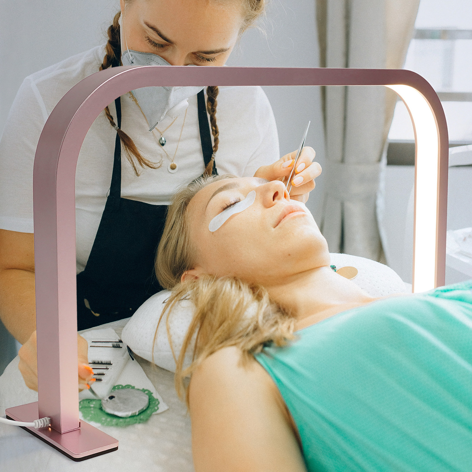 36W LED Nail Tech Desk Lamp10  - Eyelash Extension Led avaliação e preço