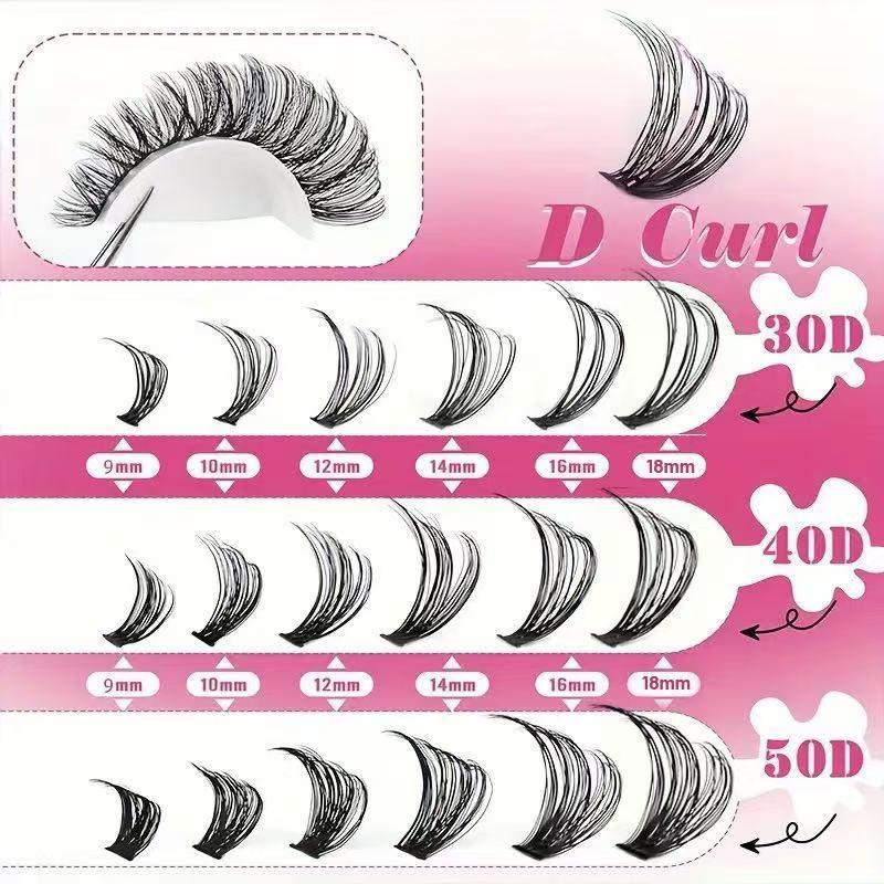 Professional D Curl Cluster La - Eyelash Extension Volume Lashes avaliação e preço