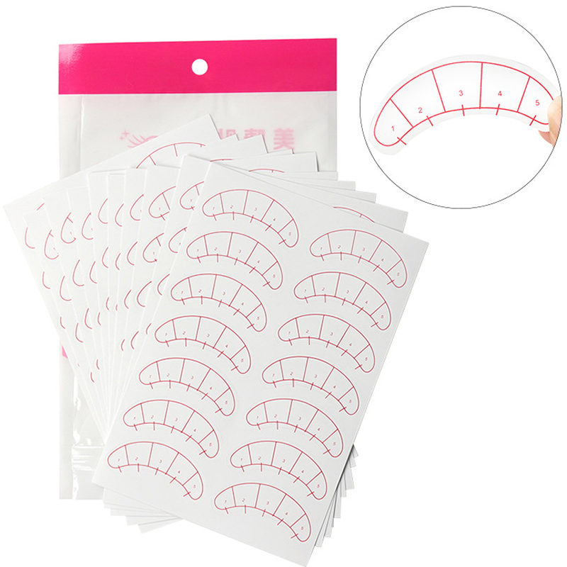 70/140 Pairs Lash Mapping Stic - Lash Mapping Sticker avaliação e preço