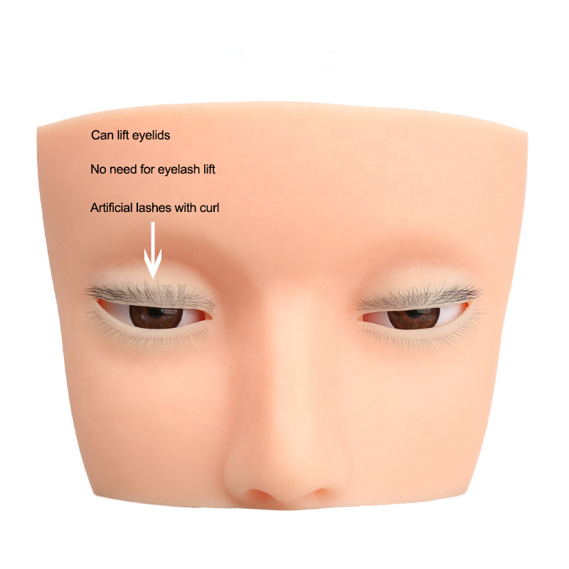 Hot 4-Layer Mini Mannequin | O - Eyelash Extension Open Eye avaliação e preço