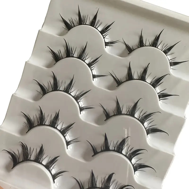 5 Pairs of Anime-Style False E - Eyelash Extension Anime Style avaliação e preço