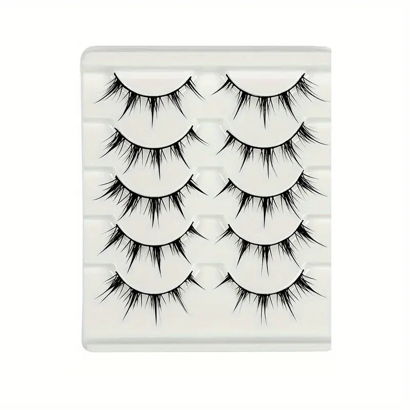 5 Pairs of Anime-Style False E - Eyelash Extension Anime Style avaliação e preço