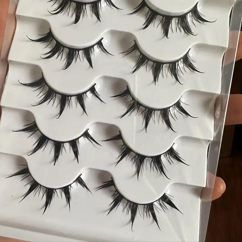 5 Pairs of Anime-Style False E - Eyelash Extension Anime Style avaliação e preço