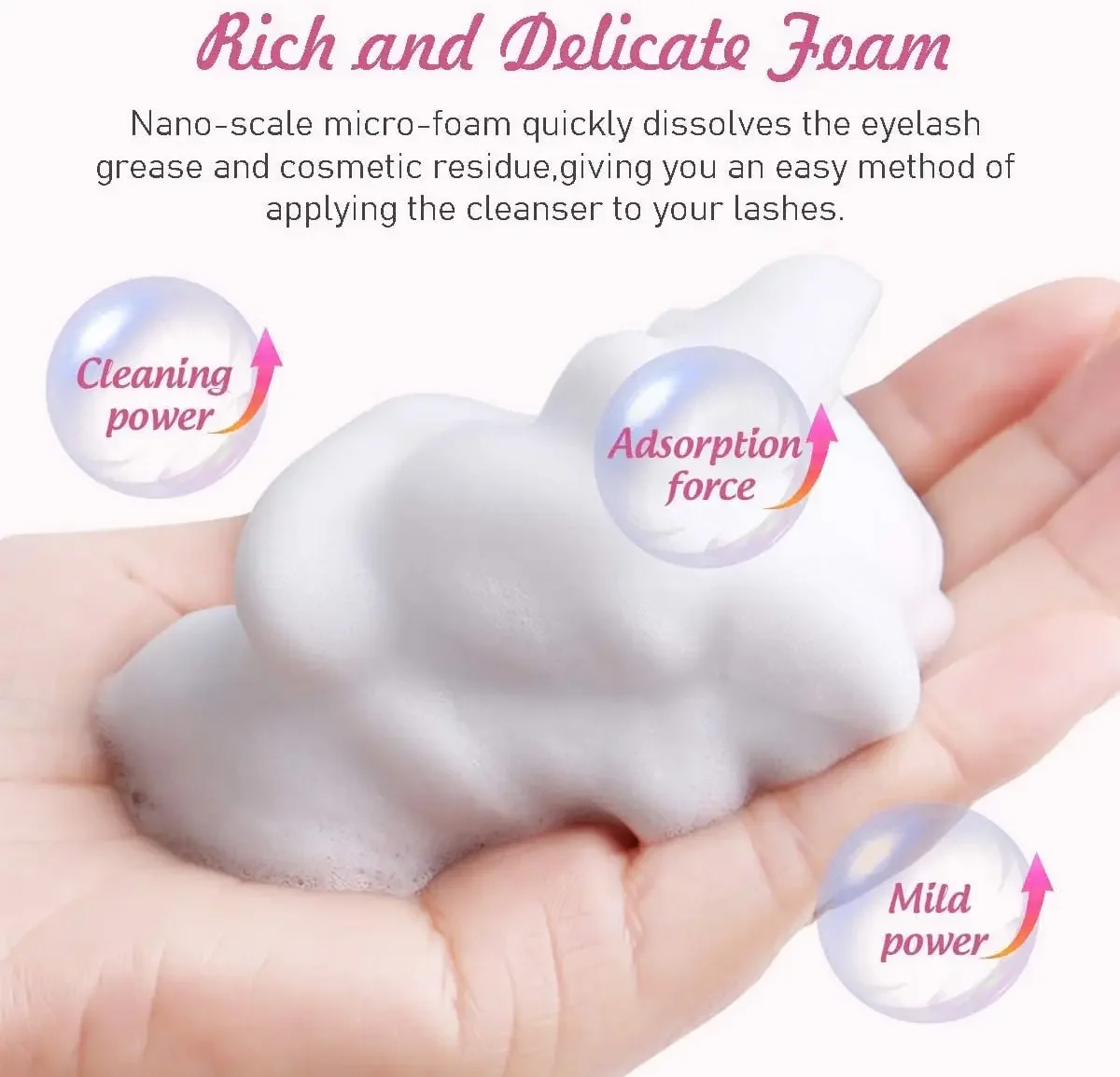 Eyelash Extension Cleanser Sha - Eyelash Extension Foam Cleanser avaliação e preço