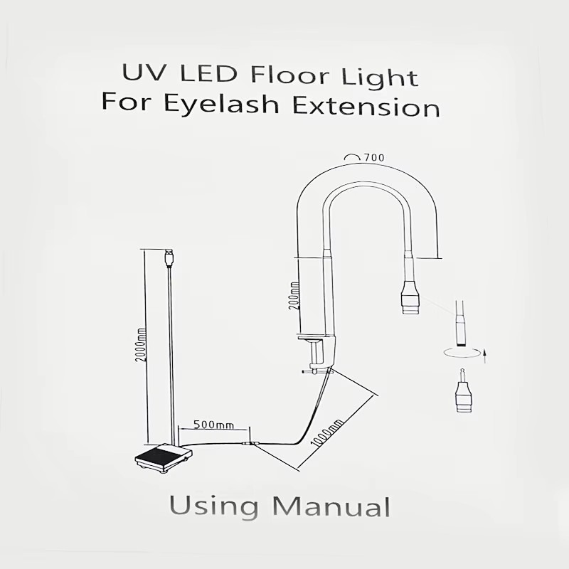 UV Lash Light UV Eyelash Glue  - Eyelash Extension Led avaliação e preço