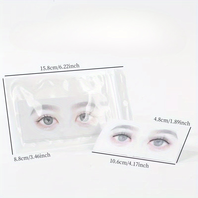 Reusable Eyelash Mapping Cards - Lash Mapping Sticker avaliação e preço