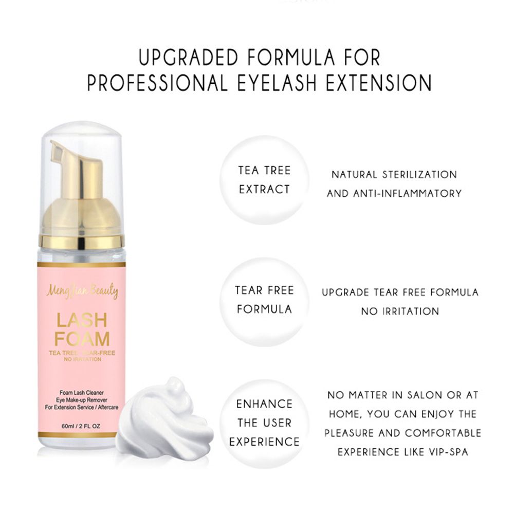 Hot Safe for Natural Lashes No - Eyelash Extension Foam Cleanser avaliação e preço