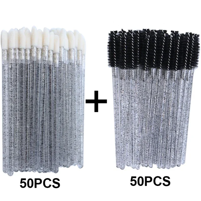 Wands Mascara Brushes Lip 50/1 - Eyelash Extension Wholesale avaliação e preço