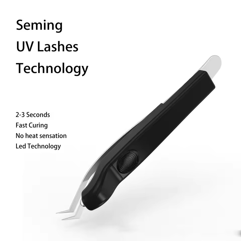 Ultraviolet UV Tweezers Eyelas - Eyelash Extension Led avaliação e preço