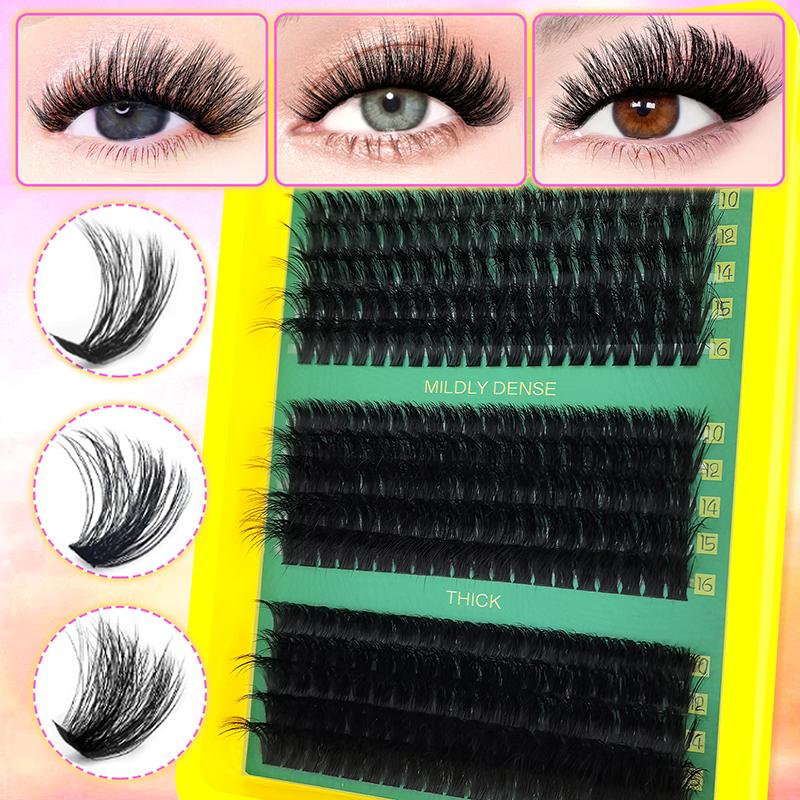 1 Set 3D Faux Mink Cluster Las - Individual Lash Tray avaliação e preço