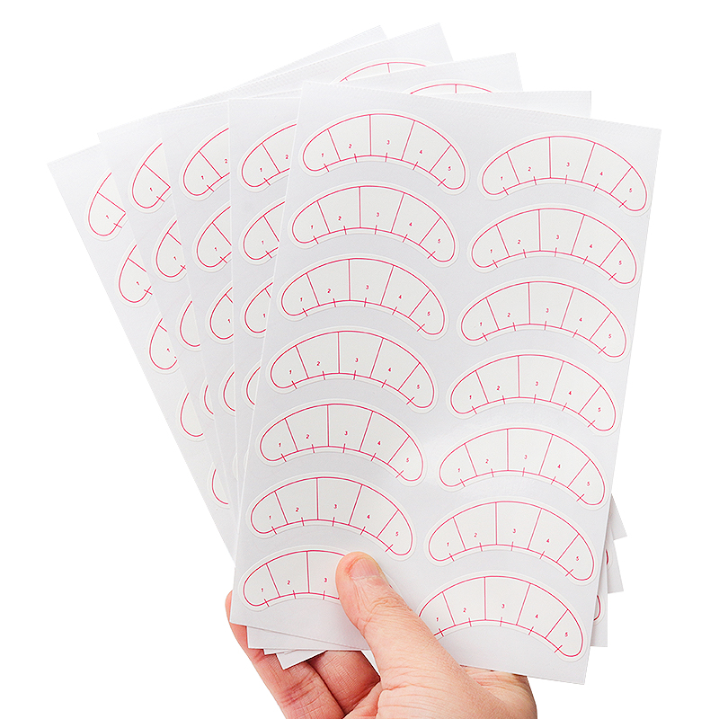 70 Pairs Eyelash Mapping Stick - Lash Mapping Sticker avaliação e preço