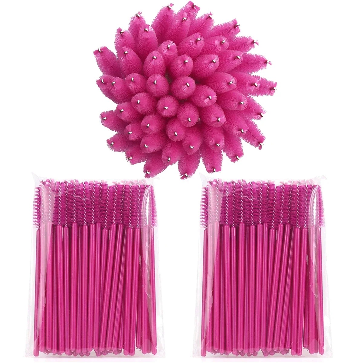 100pcs Disposable Eyelash Brus - Eyelash Extension Wholesale avaliação e preço