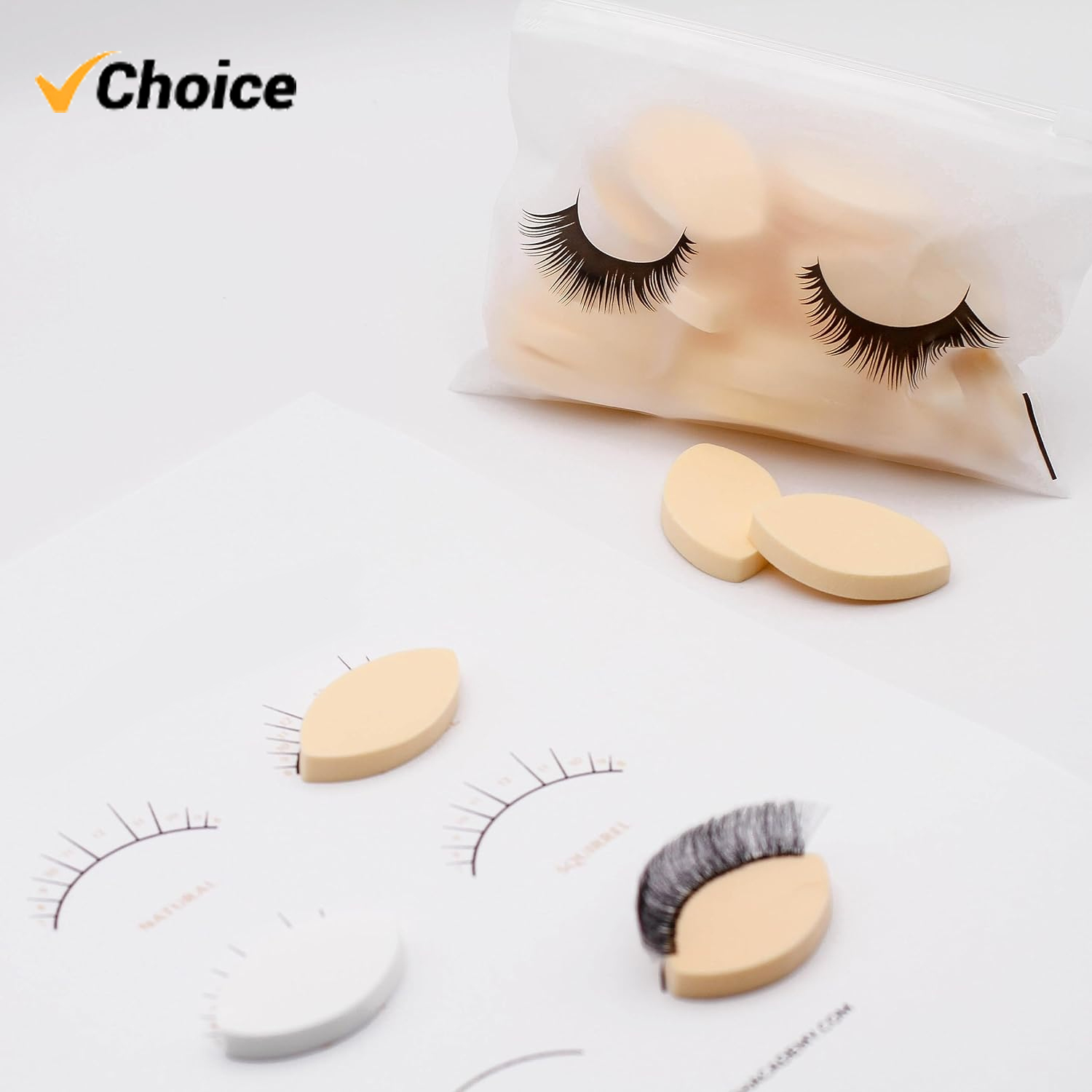 Beginner Lash Map Chart Wispy  - Lash Mapping Sticker avaliação e preço