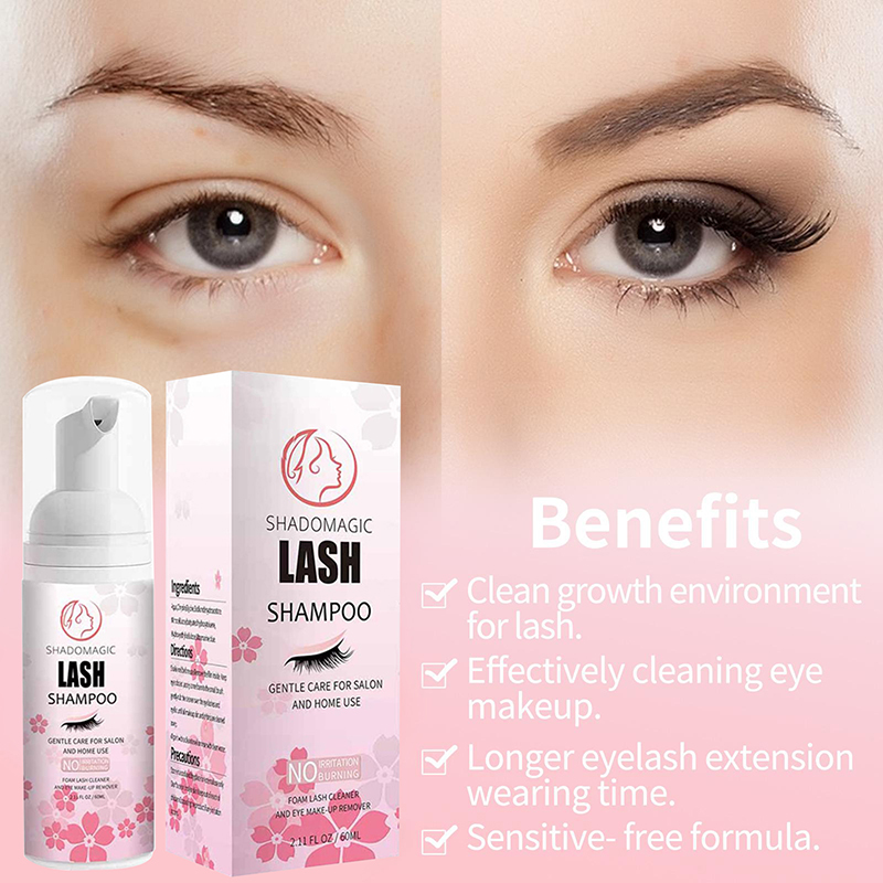 「Fast Cleaning Lash Shampoo Fo - Eyelash Extension Foam Cleanser avaliação e preço