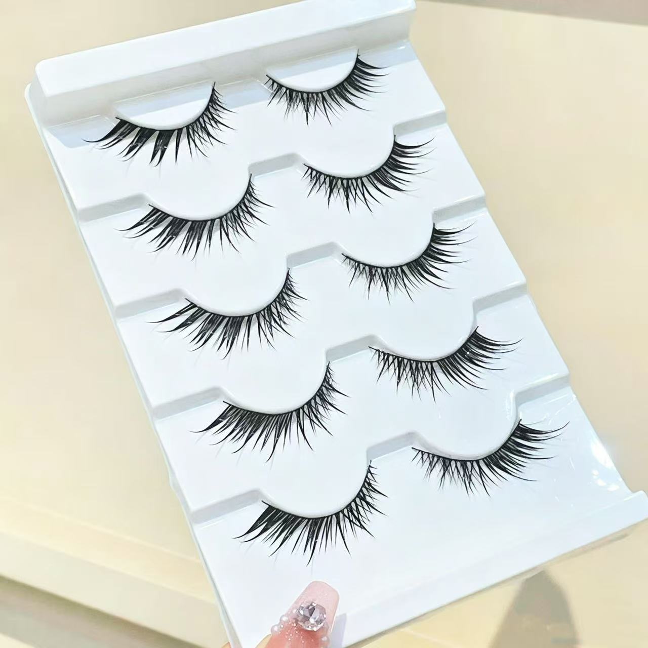 Doudoutian Cute Fox Style Wing - Eyelash Extension Douyin avaliação e preço