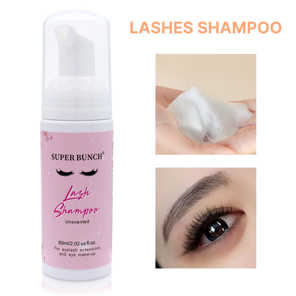Super Bunch Lashes Shampoo Fal - Eyelash Extension Foam Cleanser avaliação e preço
