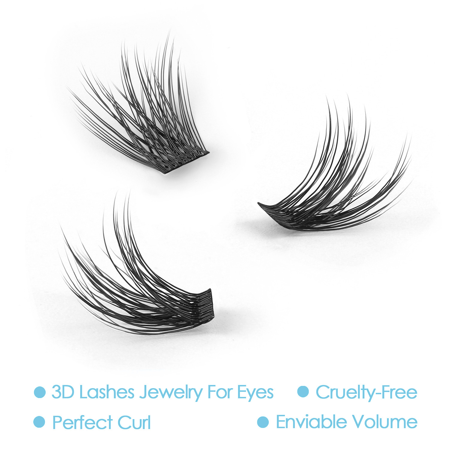 New Segmented Cluster Eyelash  - Eyelash Extension Doll Eye avaliação e preço