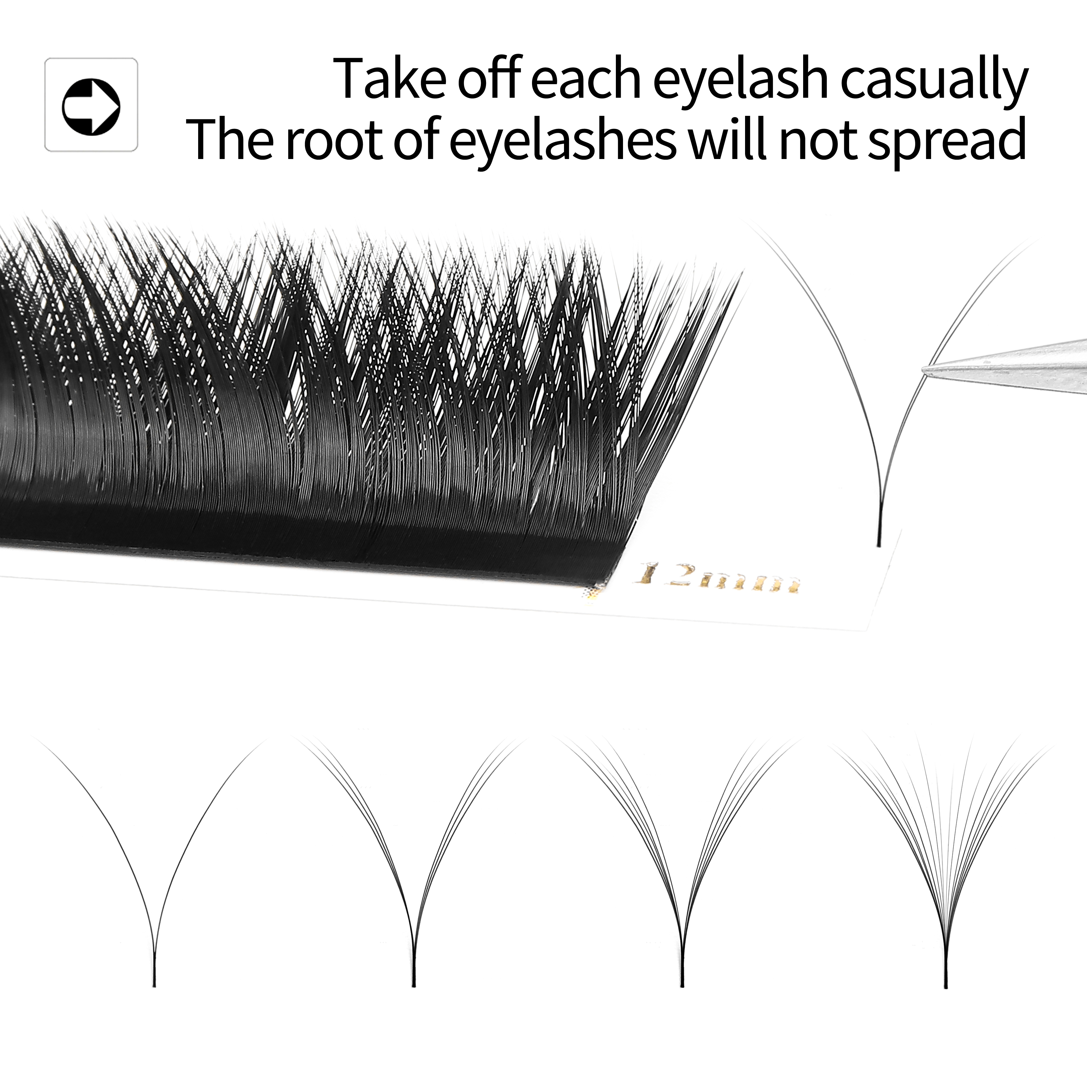 XIUSUZAKI Makeup V Shape Auto- - Eyelash Extension Mega Volume avaliação e preço