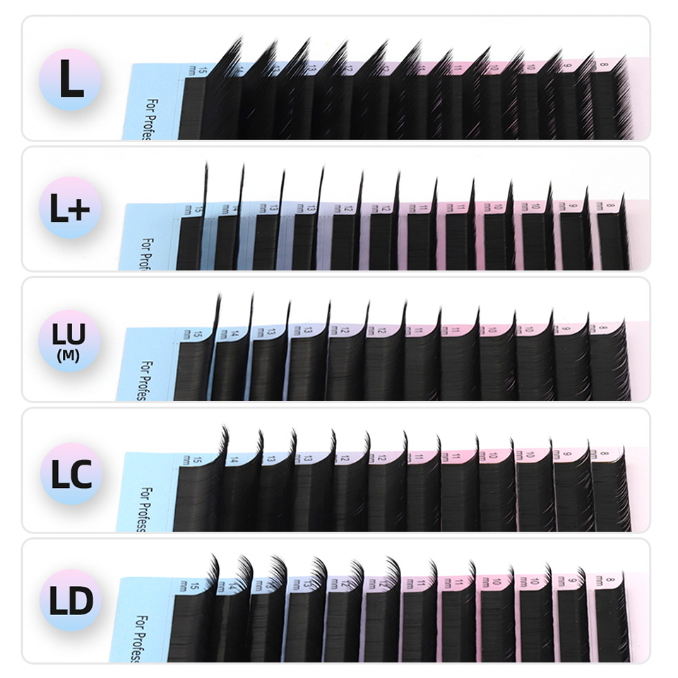 RUJADE L L+ LC LD LU(M) Curl I - Individual Lash Tray avaliação e preço