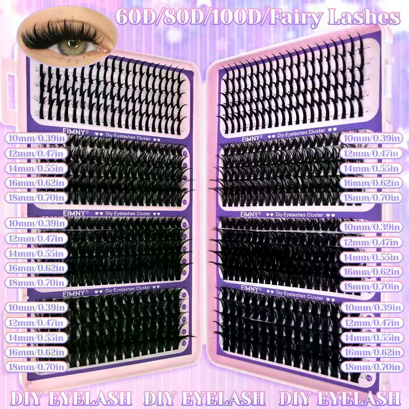 Lashes Cluster DIY Lash Extens - Individual Lash Tray avaliação e preço