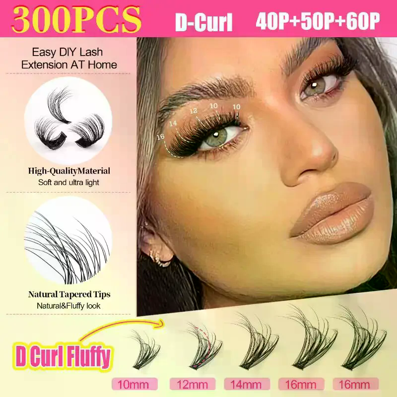 Cluster Lashes Kit Individual  - Eyelash Extension Volume Lashes avaliação e preço