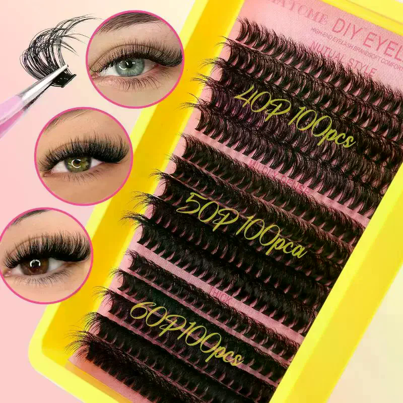 Cluster Lashes Kit Individual  - Eyelash Extension Volume Lashes avaliação e preço