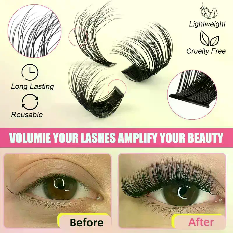 Cluster Lashes Kit Individual  - Eyelash Extension Volume Lashes avaliação e preço