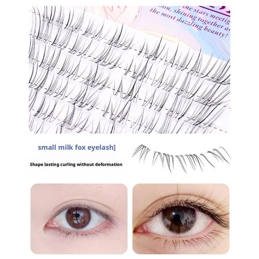 Sunflower Lashes Brown Manga F - Eyelash Extension Douyin avaliação e preço