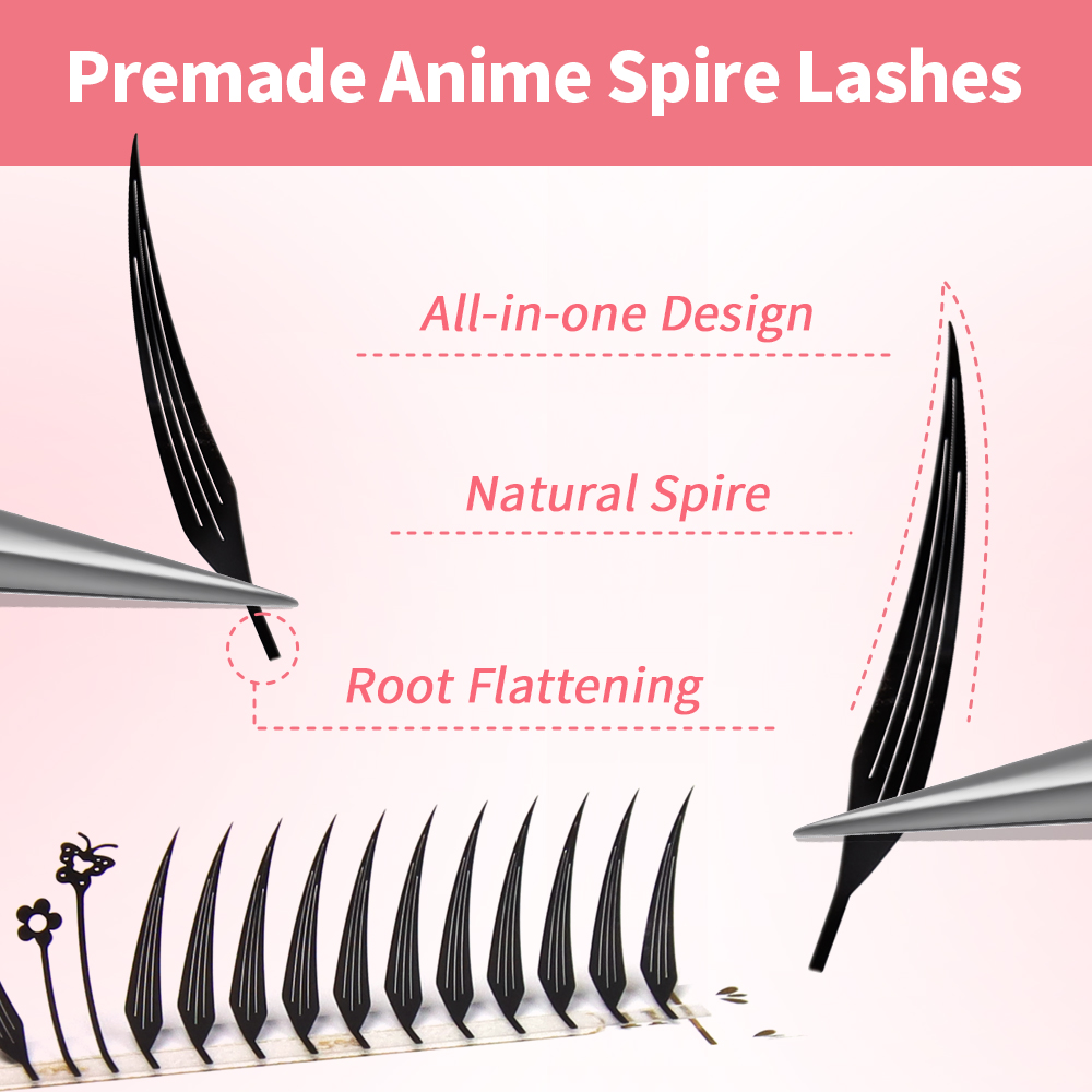 JEMEDO Comic Eyelashes Narrow  - Eyelash Extension Anime Style avaliação e preço