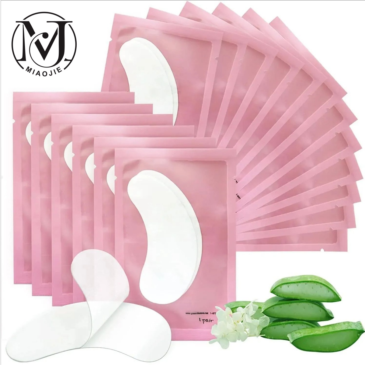 MJ 100 Pairs Eye Pad Eyelash P - Lash Mapping Sticker avaliação e preço