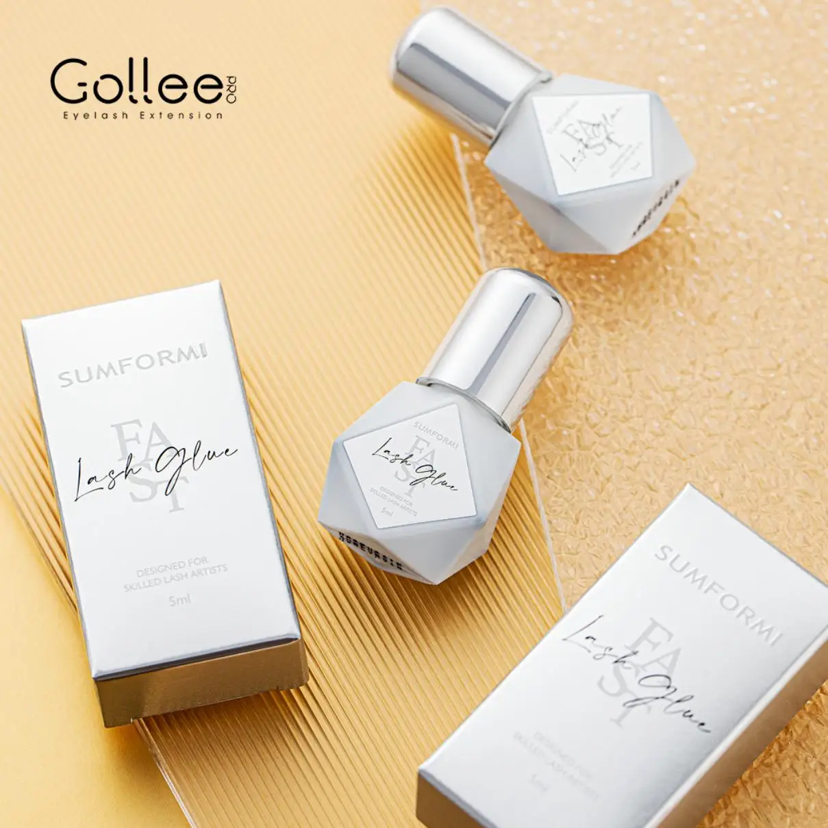 5 Bottle Eye Lash Glue No Irri - Eyelash Extension Open Eye avaliação e preço