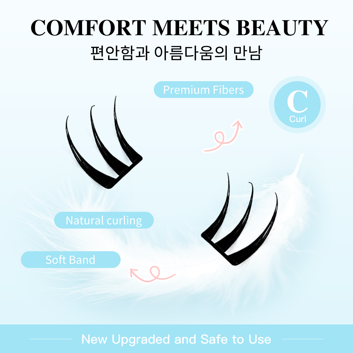 No-Glue Eyelash Clusters Ultra - Eyelash Extension Menu avaliação e preço