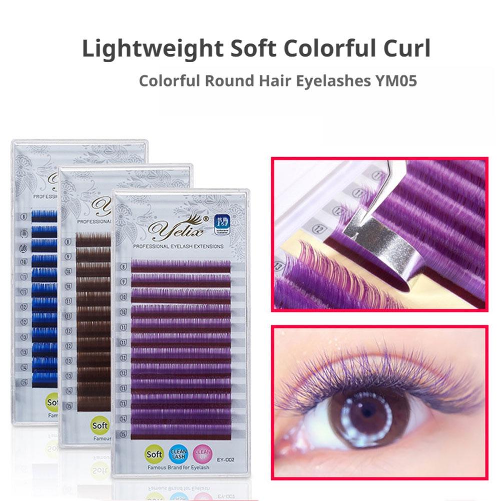 Yelix Colorful Individual Eyel - Eyelash Extension Options avaliação e preço
