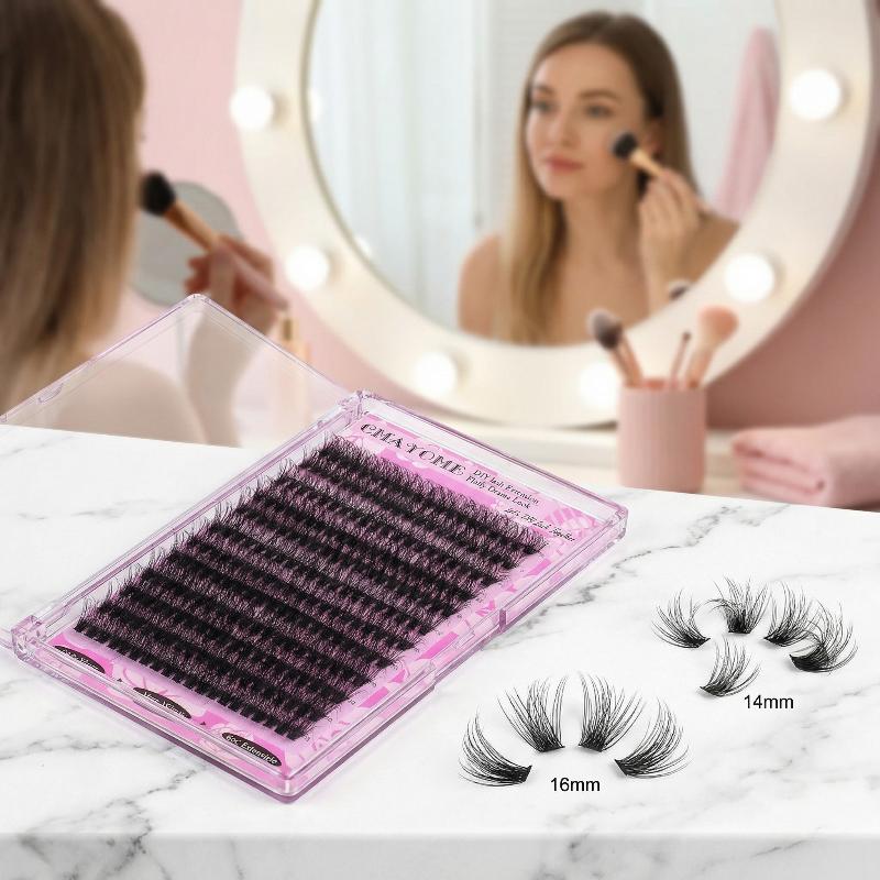 Volume D Curl Eyelash Cluster  - Eyelash Extension Volume Lashes avaliação e preço