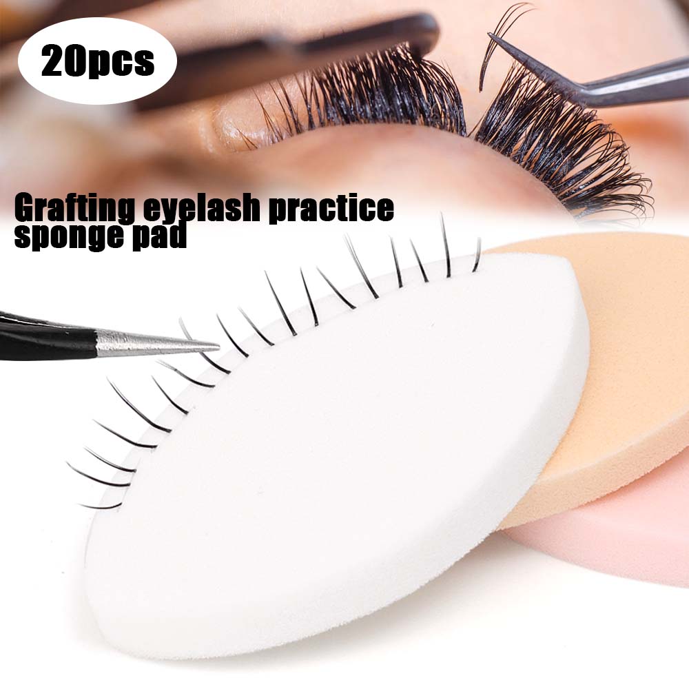60PCS Soft Sponge False Eyelas - Eyelash Extension Menu avaliação e preço