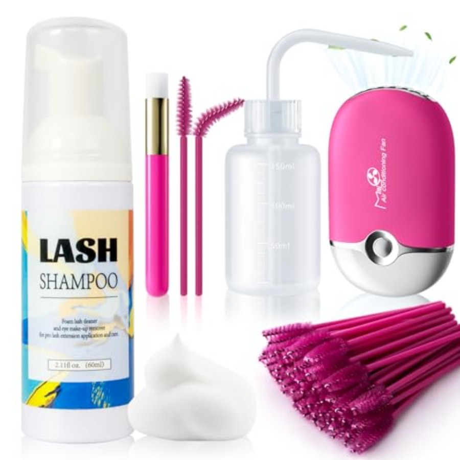 Lash Shampoo 2.11Floz Eyelash  - Eyelash Extension Foam Cleanser avaliação e preço