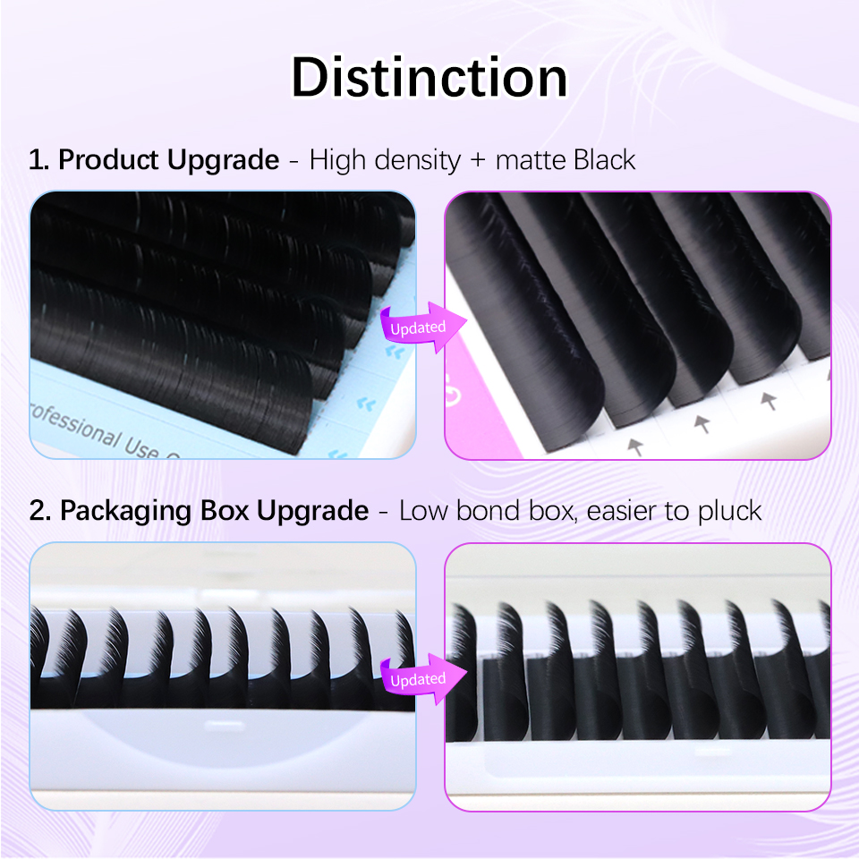 AGUUD 5 trays/lot NEW Super Ma - Eyelash Extension Mega Volume avaliação e preço
