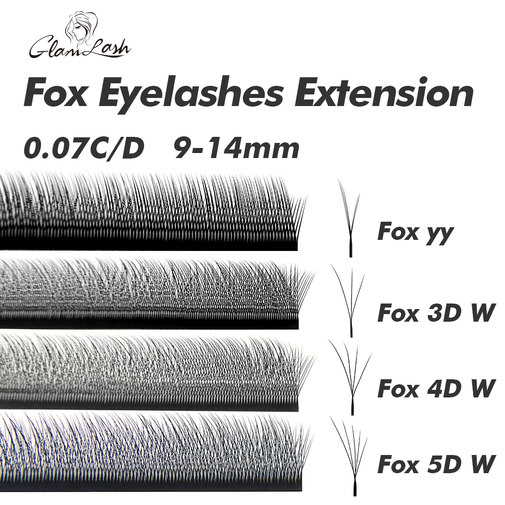 GLAMLASH Flying YY 3DW 4DW 5DW - Eyelash Extension Mega Volume avaliação e preço