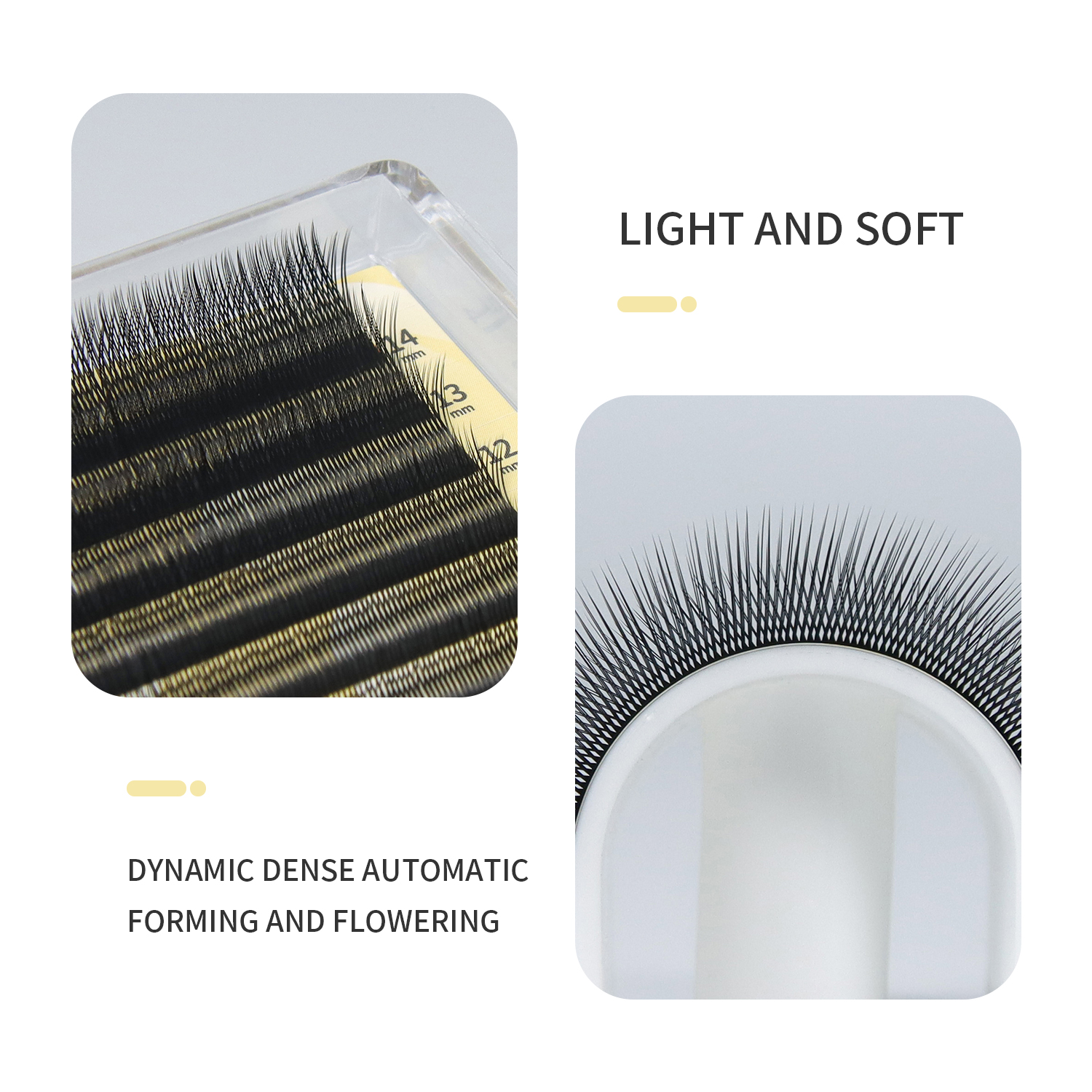 GLAMLASH Flying YY 3DW 4DW 5DW - Eyelash Extension Mega Volume avaliação e preço