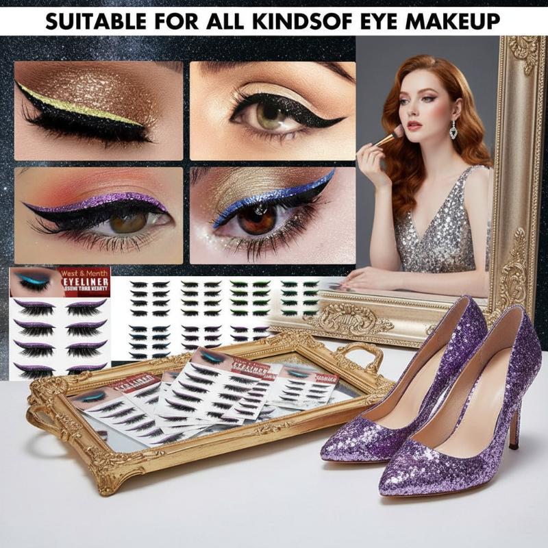 Waterproof Eyeliner Stickers w - Lash Mapping Sticker avaliação e preço