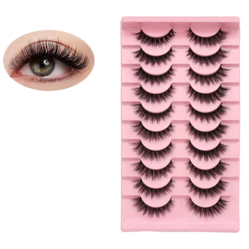 Invisible Slim Flexible False  - Eyelash Extension Options avaliação e preço