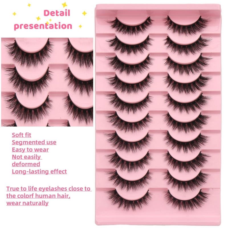 Invisible Slim Flexible False  - Eyelash Extension Options avaliação e preço