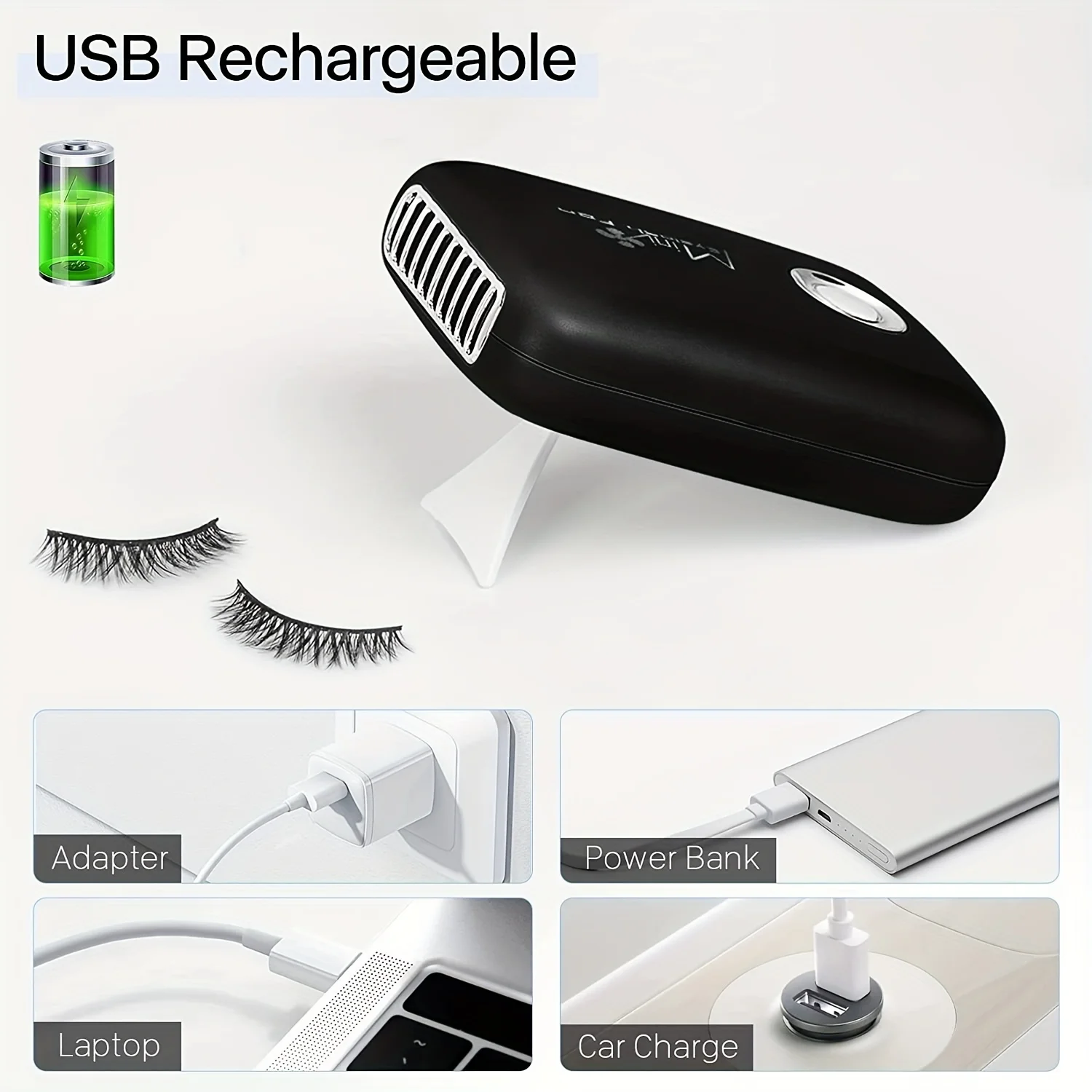 Mini Lash Fan Portable Eyelash - Eyelash Extension Volume Lashes avaliação e preço