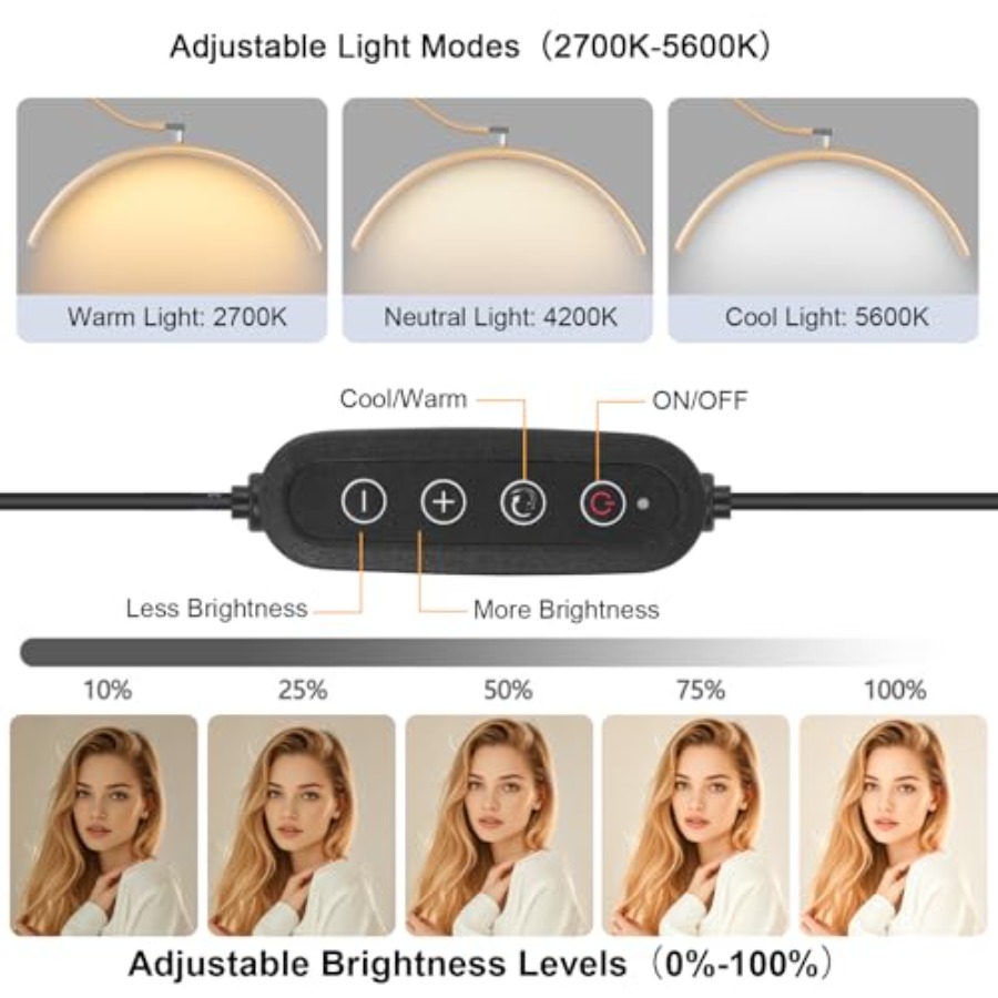 Half Moon Lash Light for Eyela - Eyelash Extension Led avaliação e preço