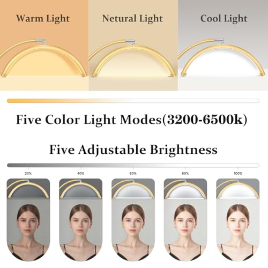 Half Moon Lash Light LED Moon  - Eyelash Extension Led avaliação e preço