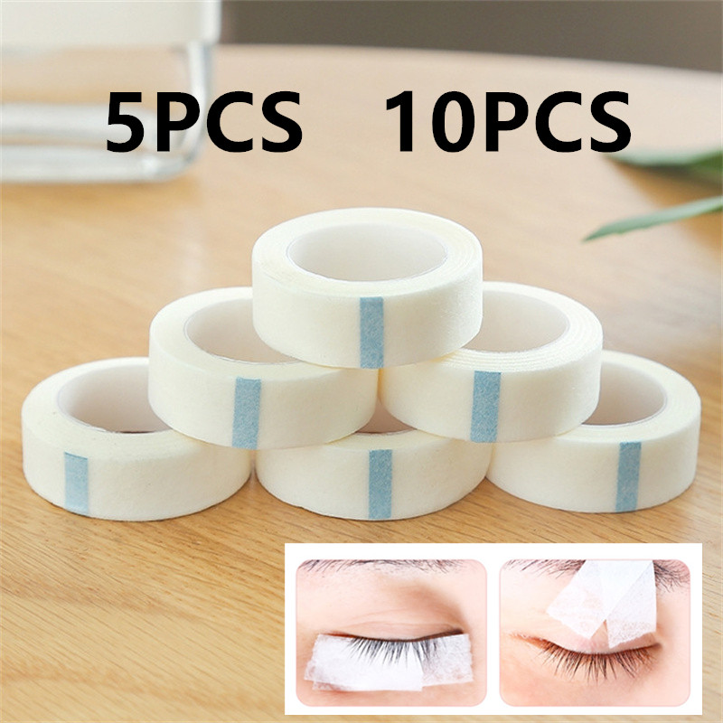 New5/10PCS White Tape Eye Fals - Lash Mapping Sticker avaliação e preço
